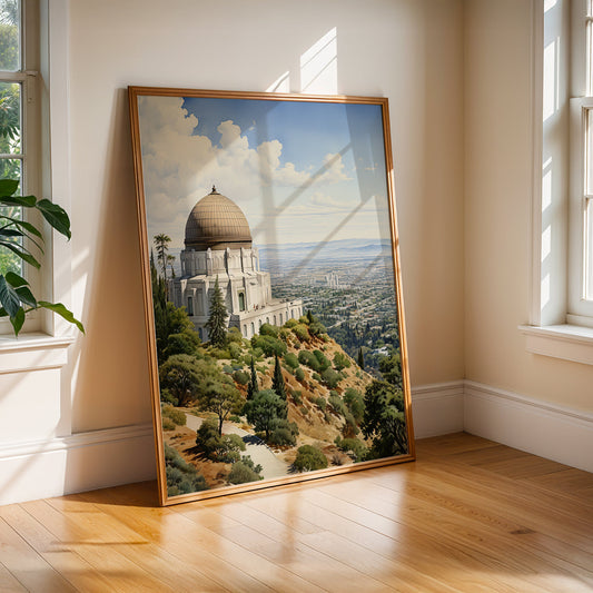 California Painting in a Lifestyle Setting