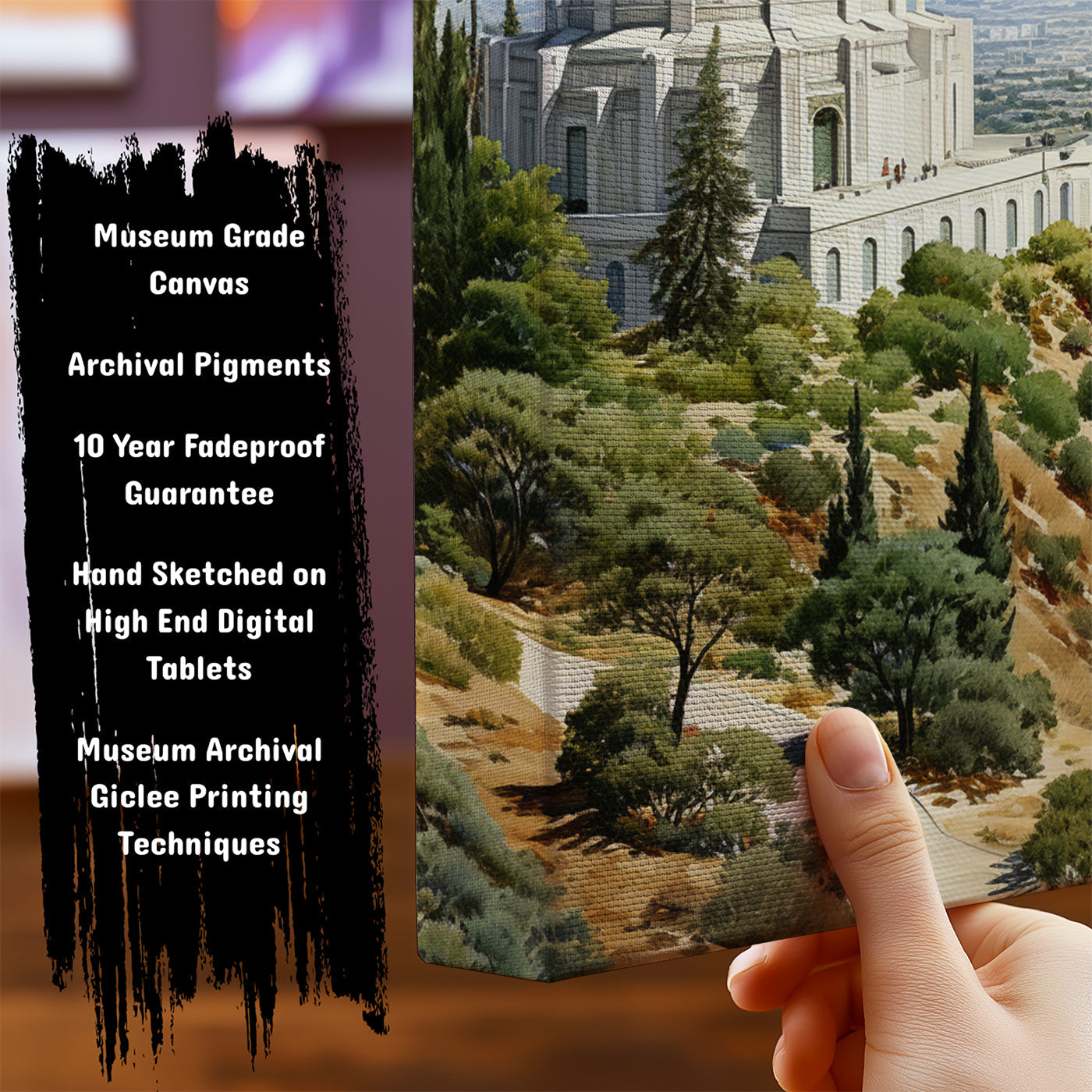 Information about California Canvas Art Print