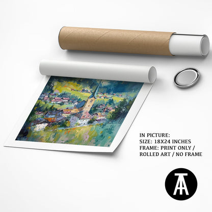 Artwork as Print Only or Rolled Art