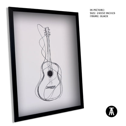 Artwork in Metal Earling Silver Frame