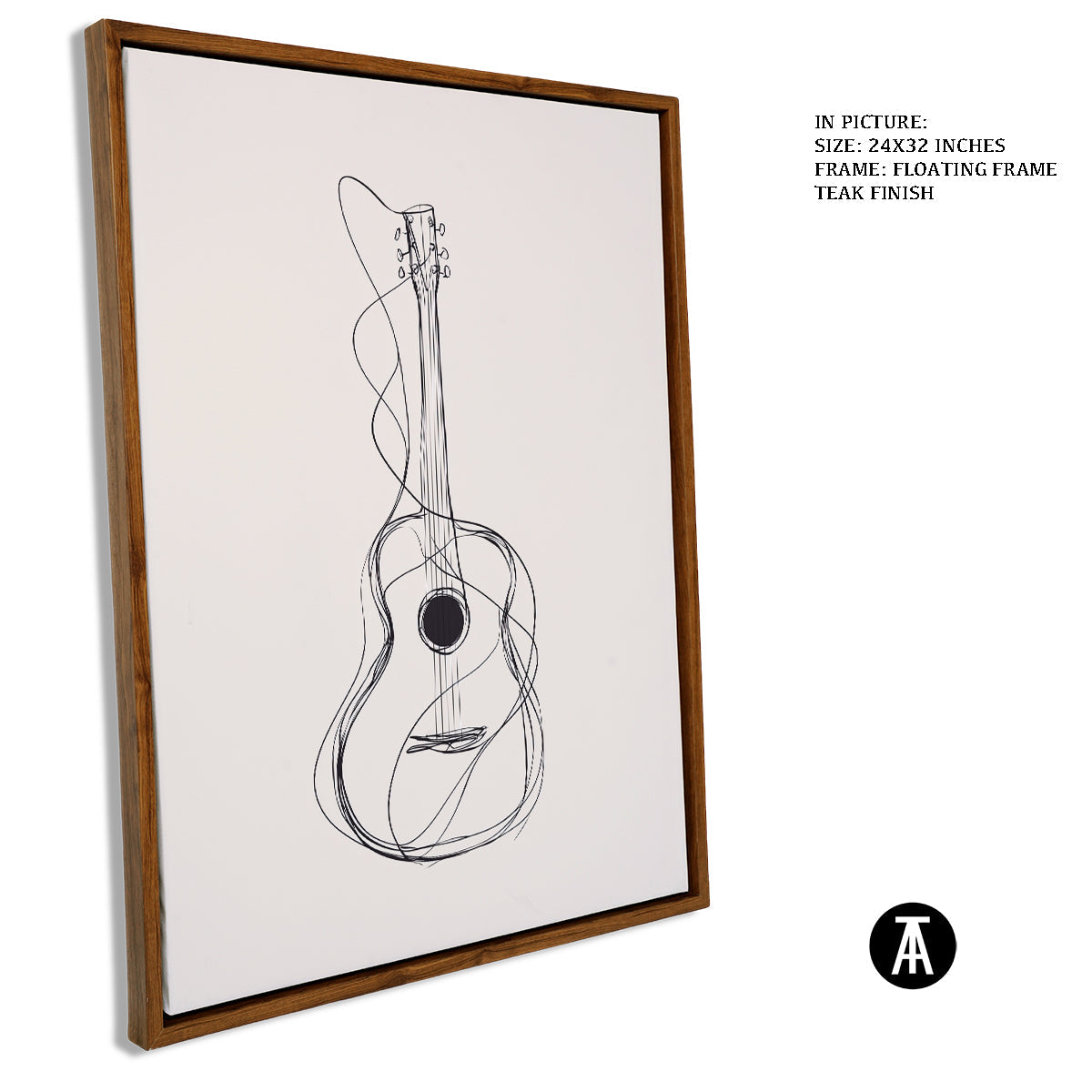 Artwork in Floating Frame