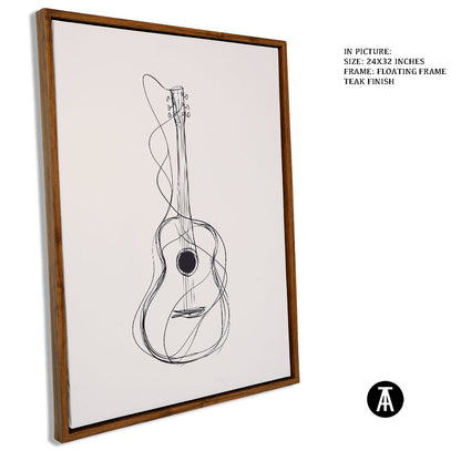 Artwork in Floating Frame