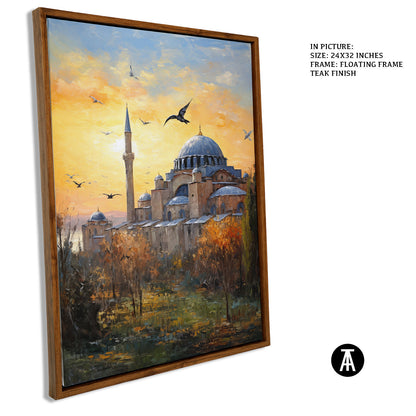 Artwork in Floating Frame