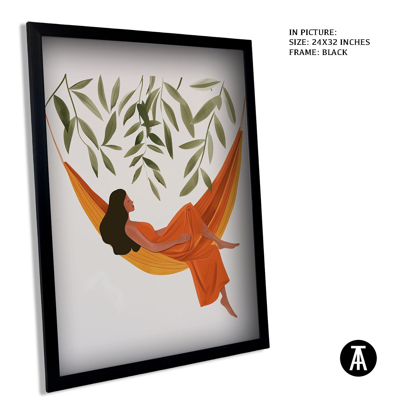 Artwork in Black Frame