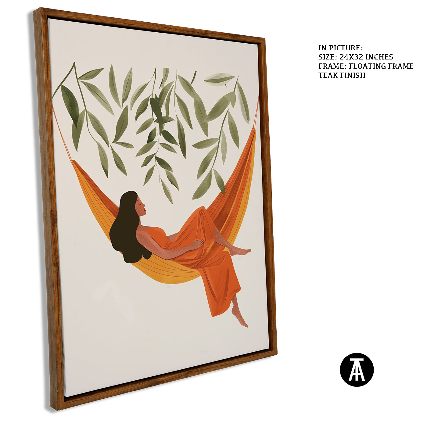 Artwork in Floating Frame
