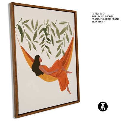 Artwork in Floating Frame
