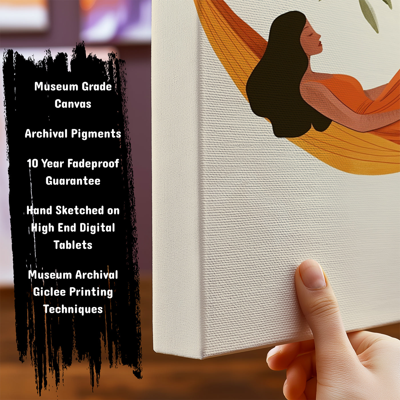Information about Boho Art Canvas Art Print