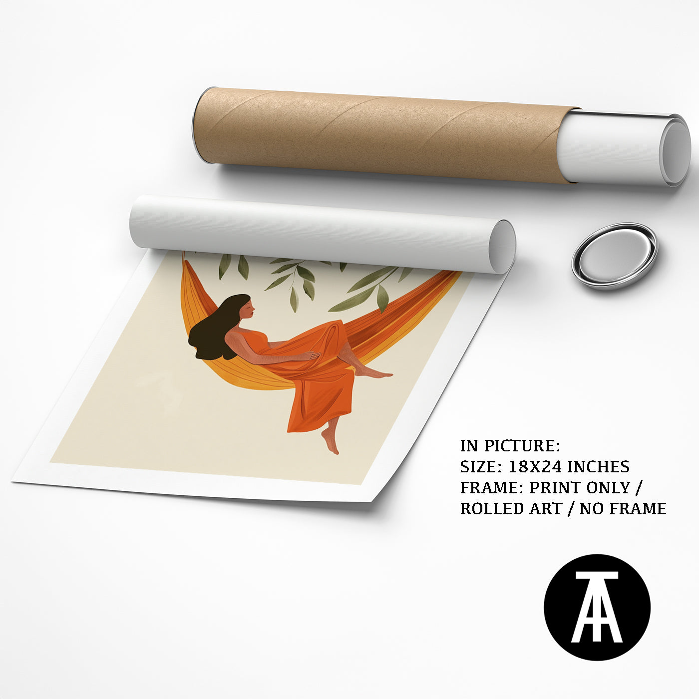 Artwork as Print Only or Rolled Art