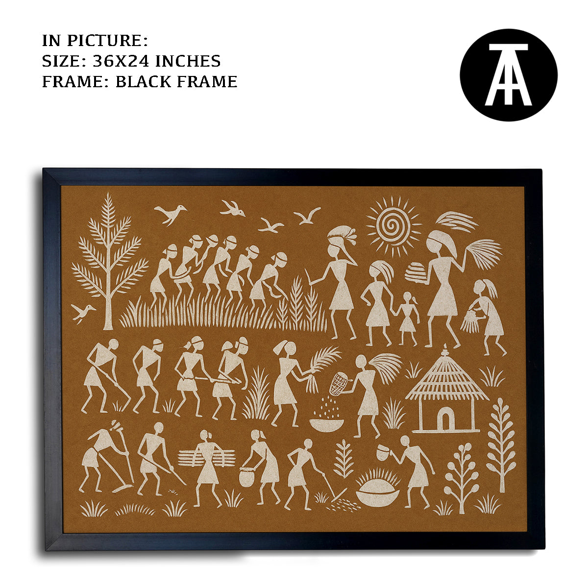 Artwork in Black Frame