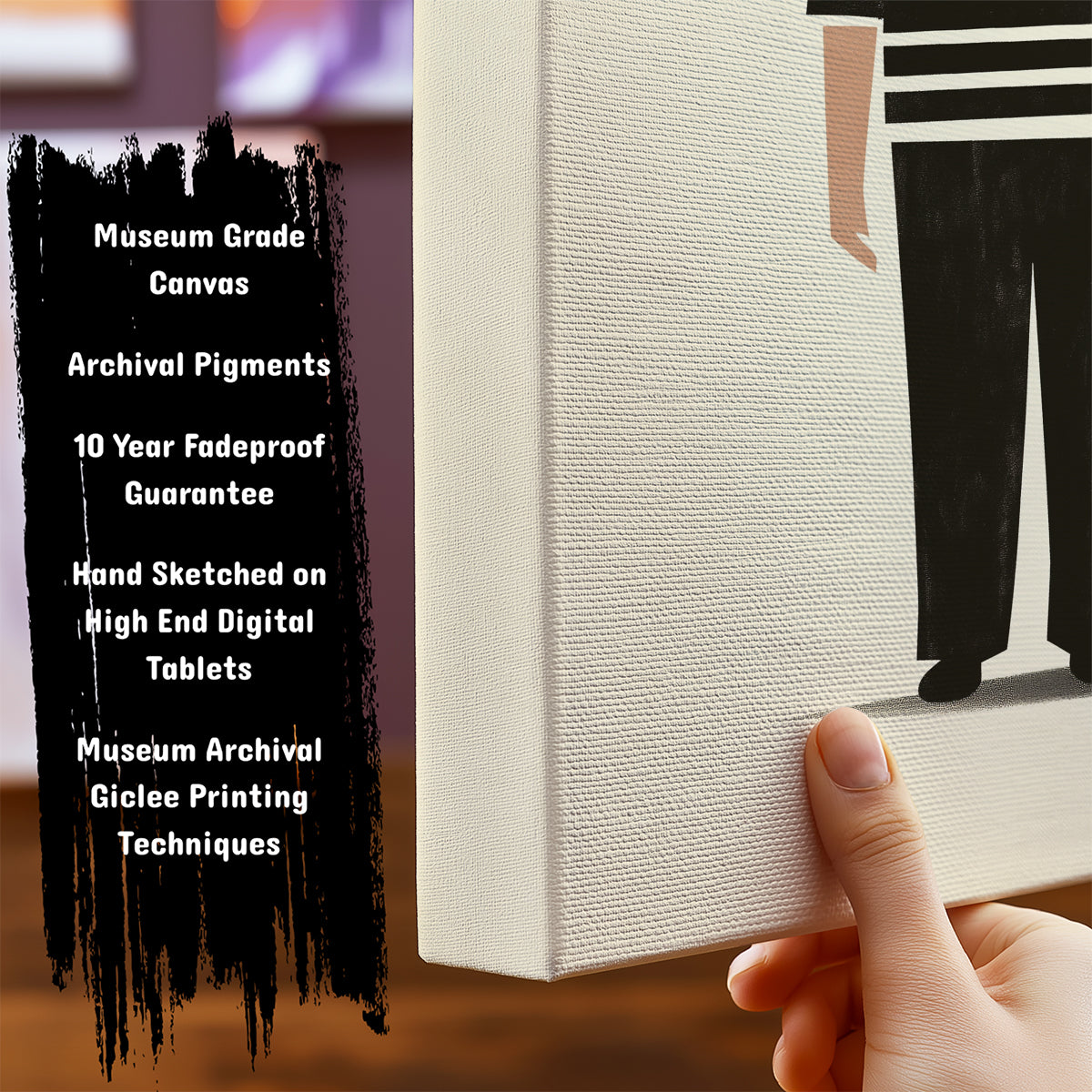 Information about Minimalist Canvas Art Print