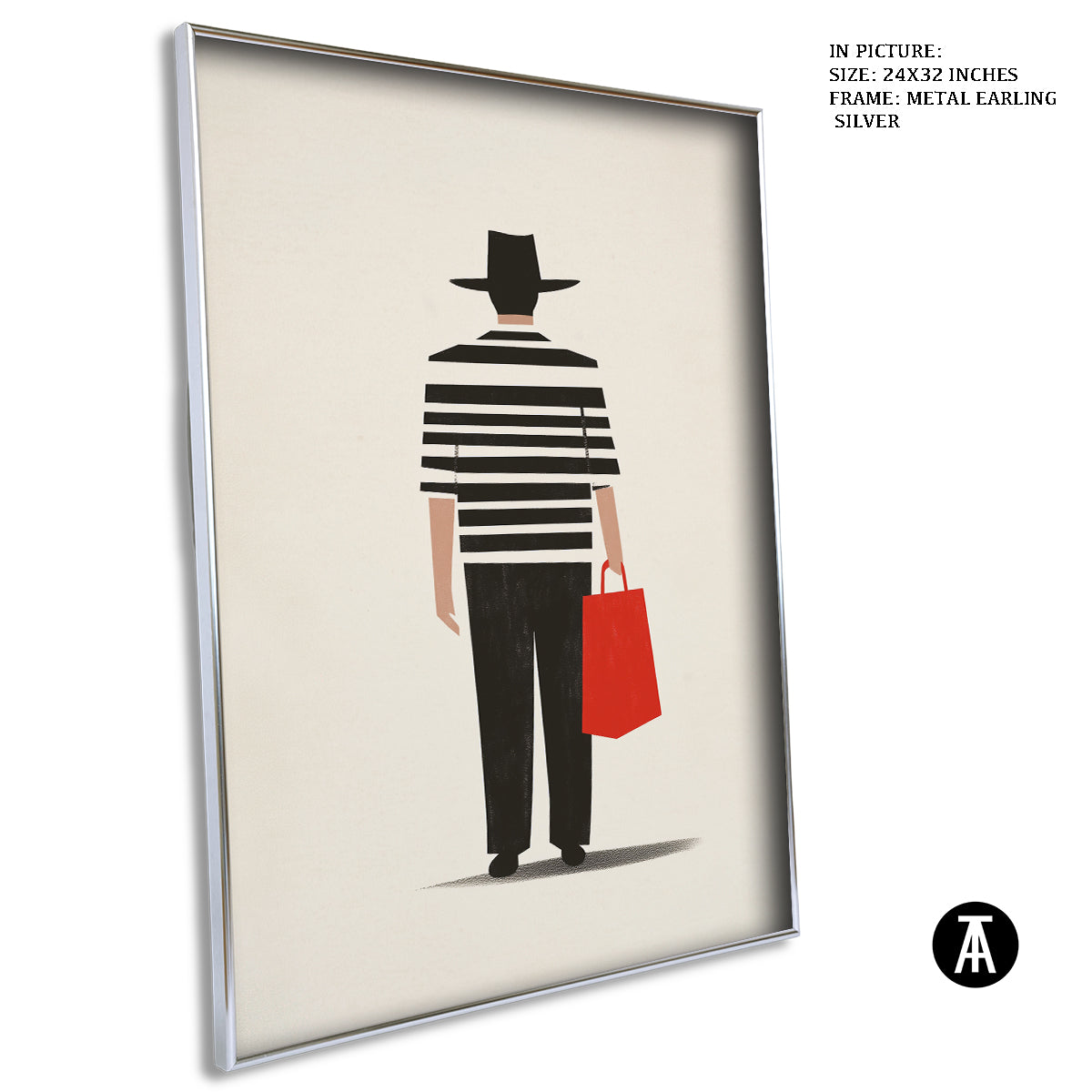 Artwork in Black Frame