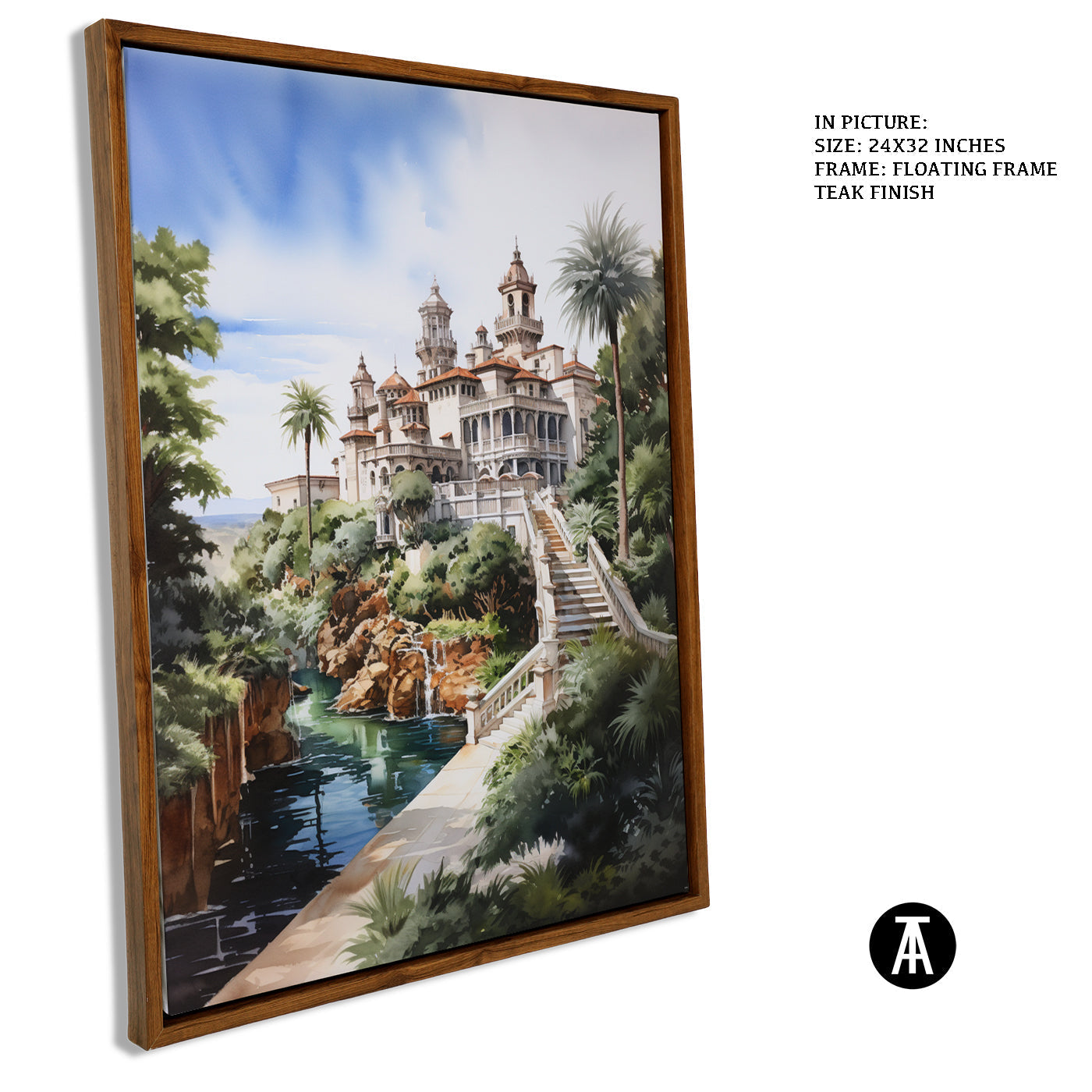 Artwork in Floating Frame
