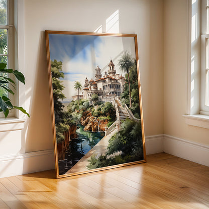 California Painting in a Lifestyle Setting