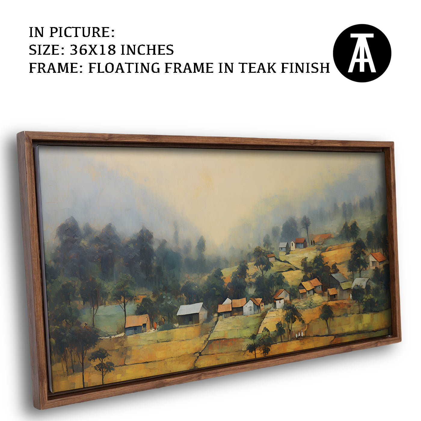Artwork in Floating Frame