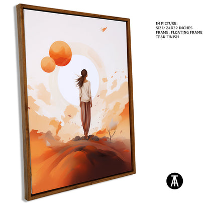 Artwork in Floating Frame
