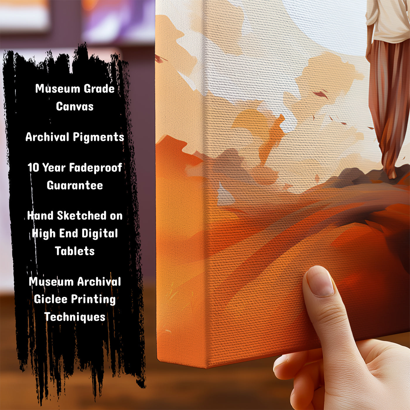 Information about Boho Canvas Art