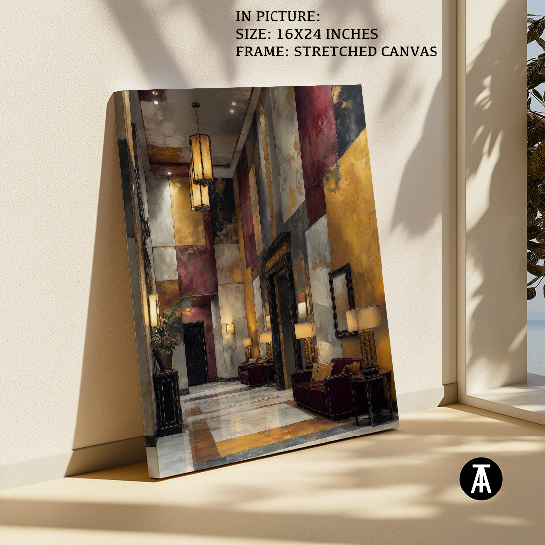 Artwork in Floating Frame