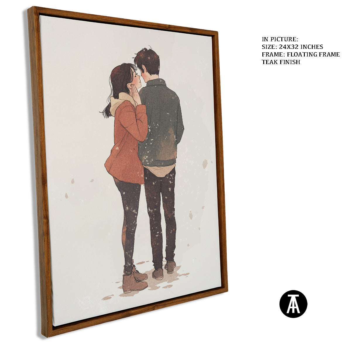 Artwork in Floating Frame