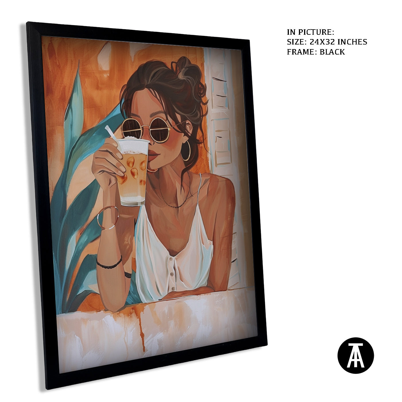 Artwork in Black Frame