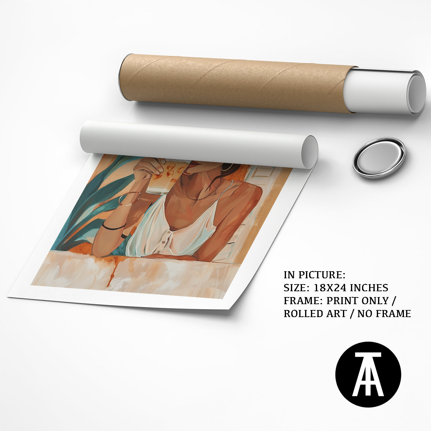 Artwork as Print Only or Rolled Art
