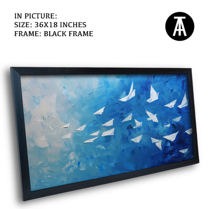 Artwork in Metal Earling Silver Frame