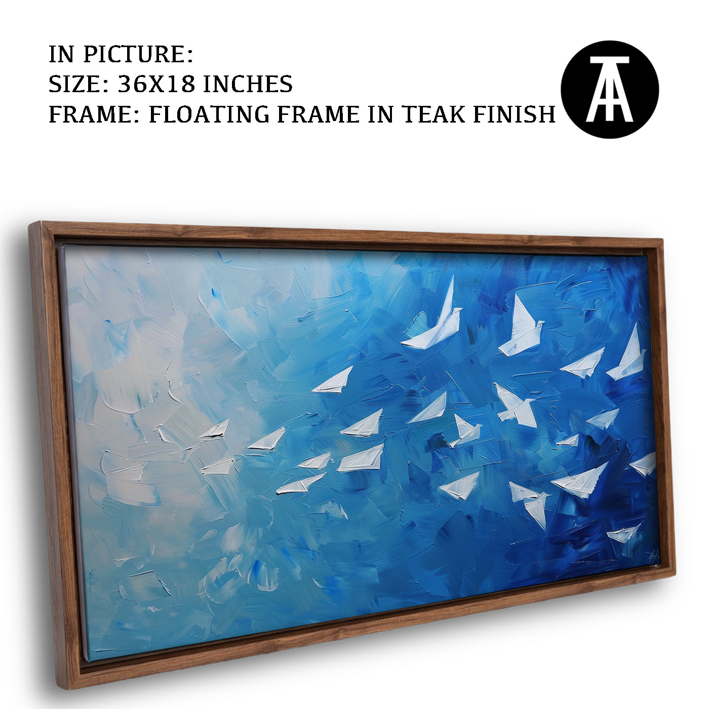 Artwork in Floating Frame
