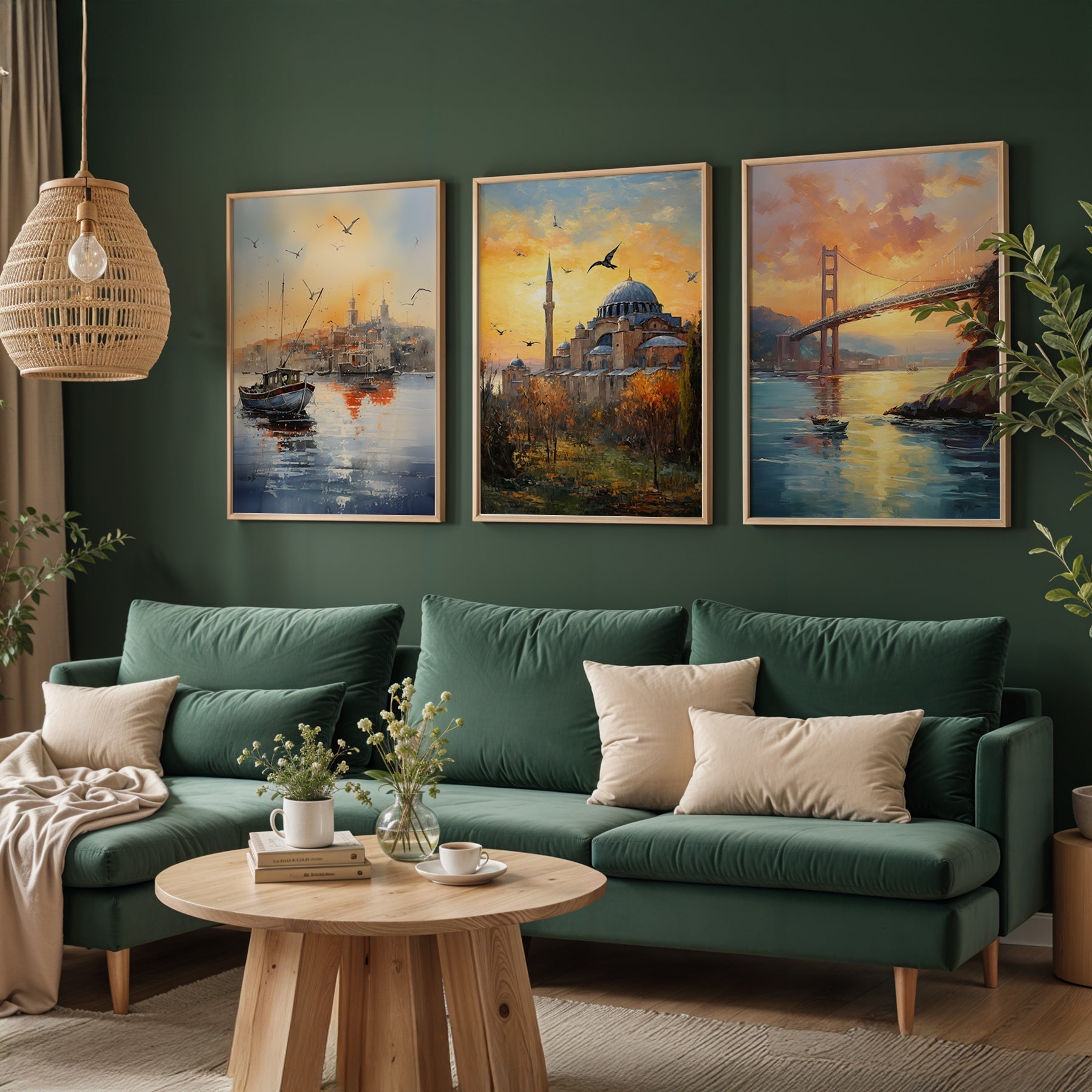 Gallery Wall Set in Lifestyle Setting
