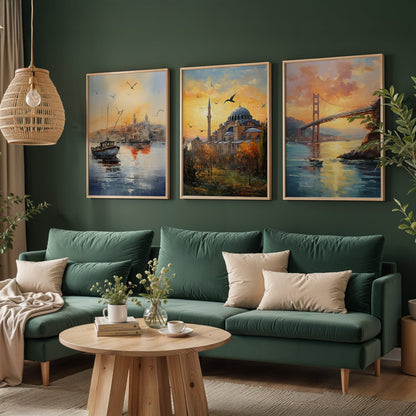 Gallery Wall Set in Lifestyle Setting
