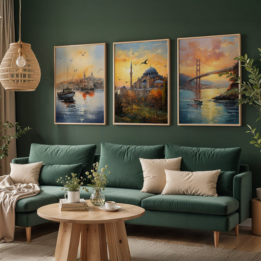 Gallery Wall Set in Lifestyle Setting