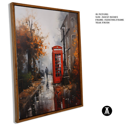 Sample Artwork in Floating Frame