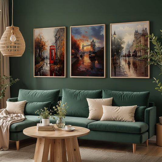 Gallery Wall Set in Lifestyle Setting