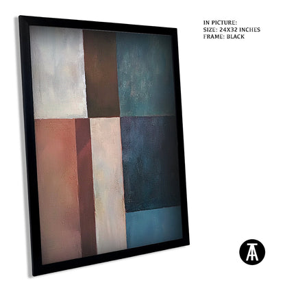 Sample Artwork in Black Frame