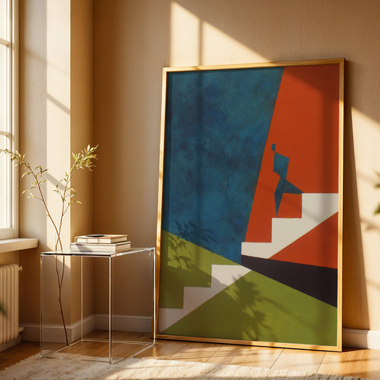 Painting in a Lifestyle Setting