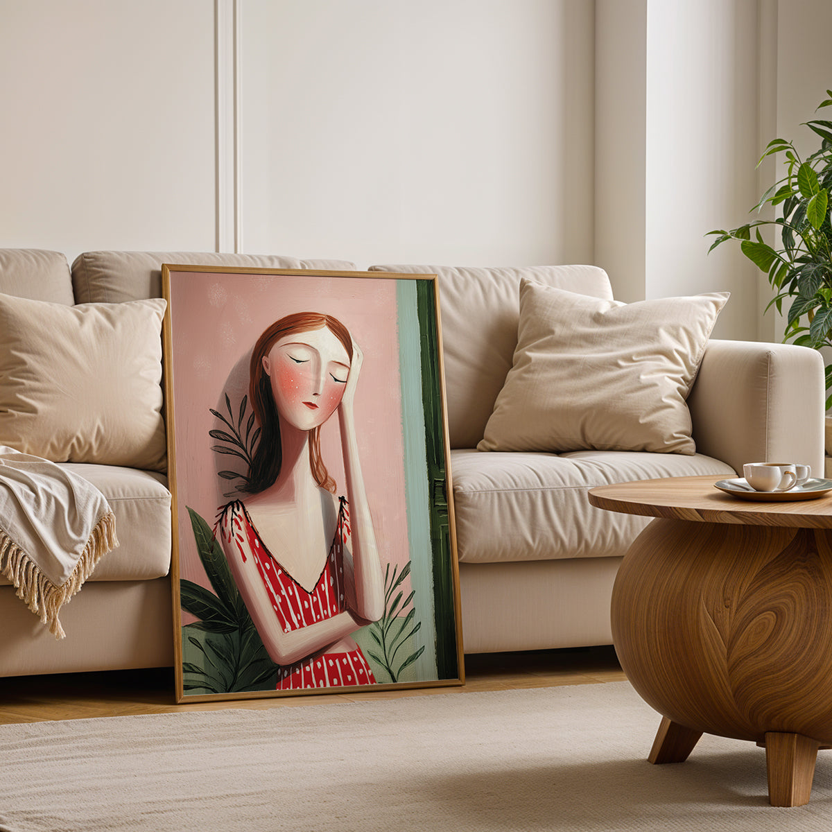 Canvas Art  in a Lifestyle Setting