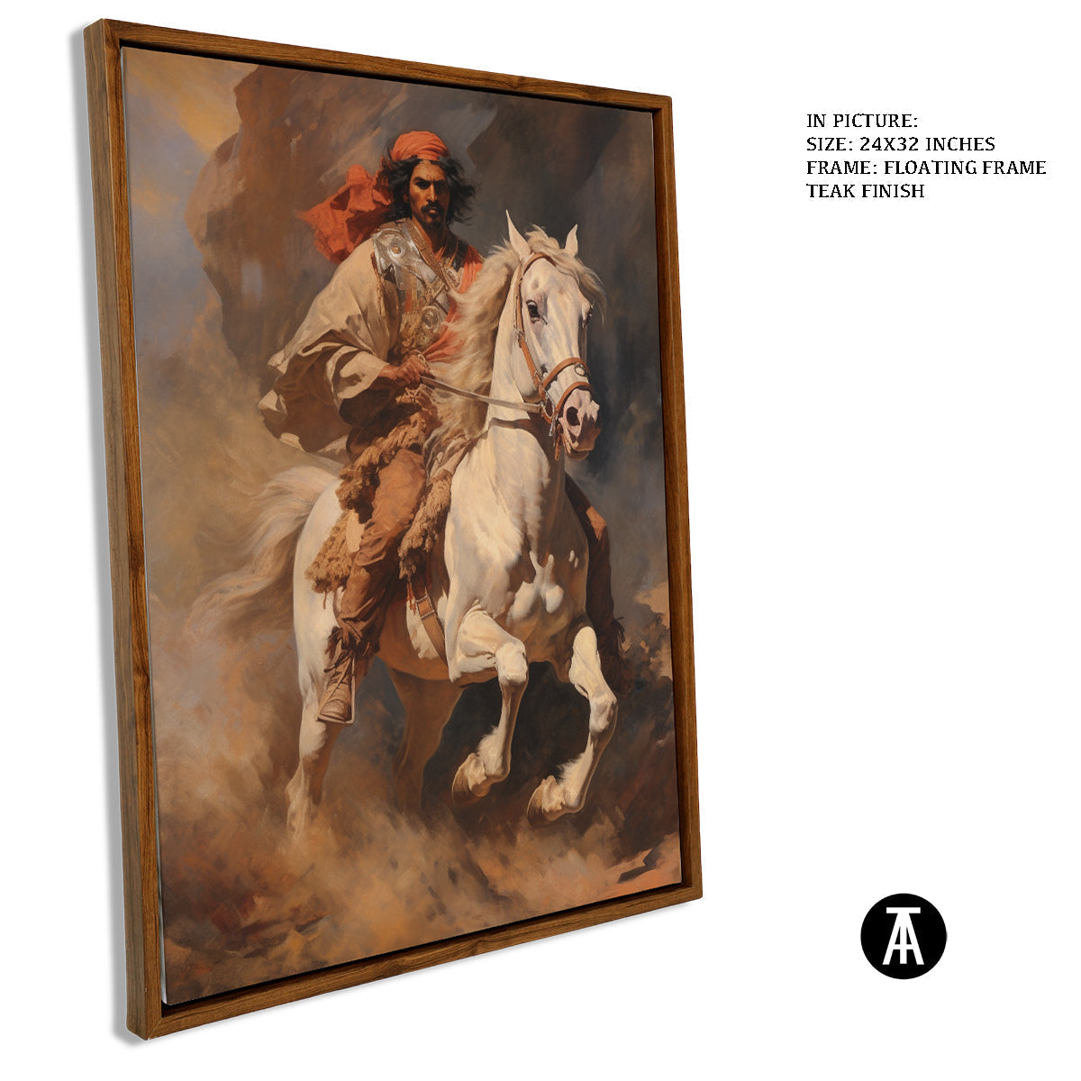 Artwork in Floating Frame