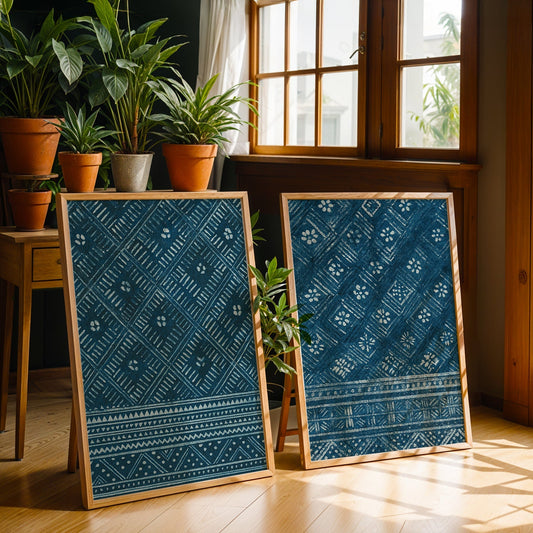 Heritage Indian Painting in a Lifestyle Setting