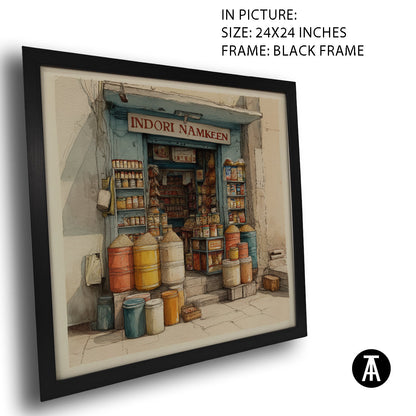 Artwork in Black Frame