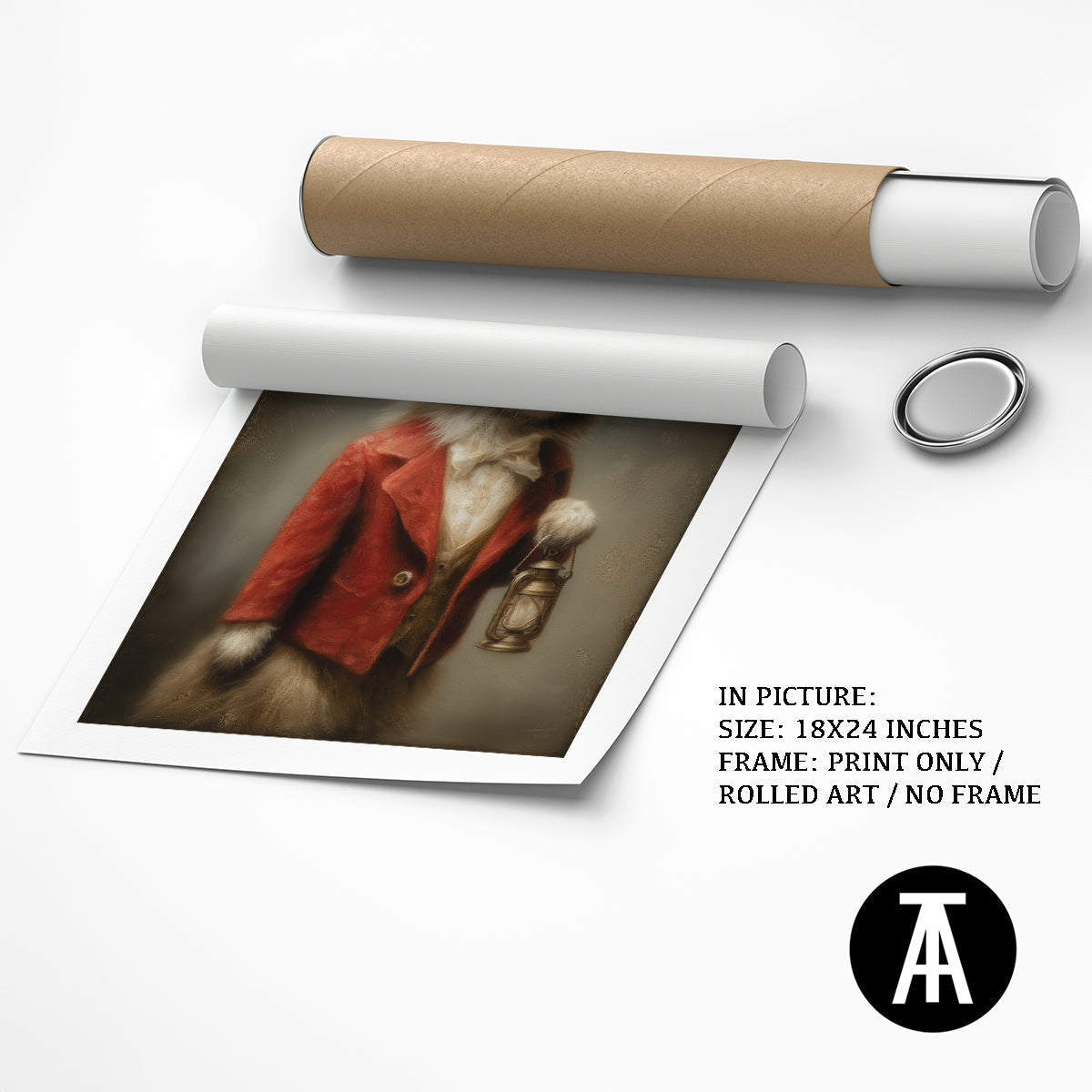Artwork as Print Only or Rolled Art