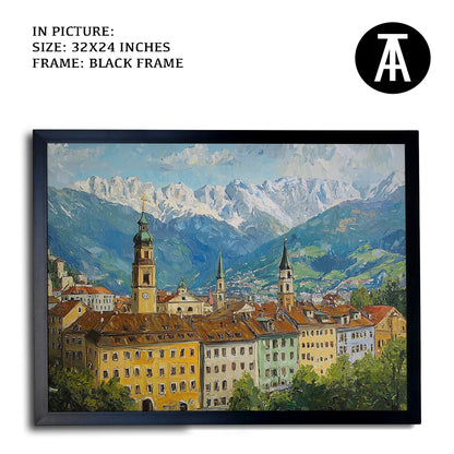 Artwork in Metal Earling Silver Frame