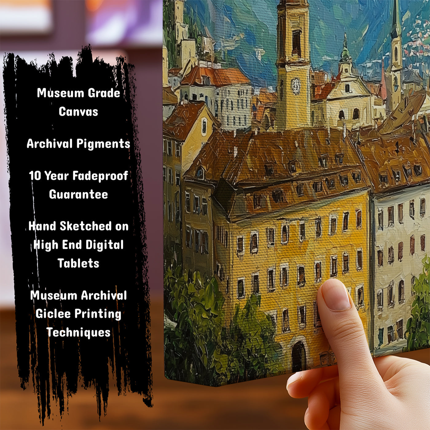 Information about European Canvas Art Print