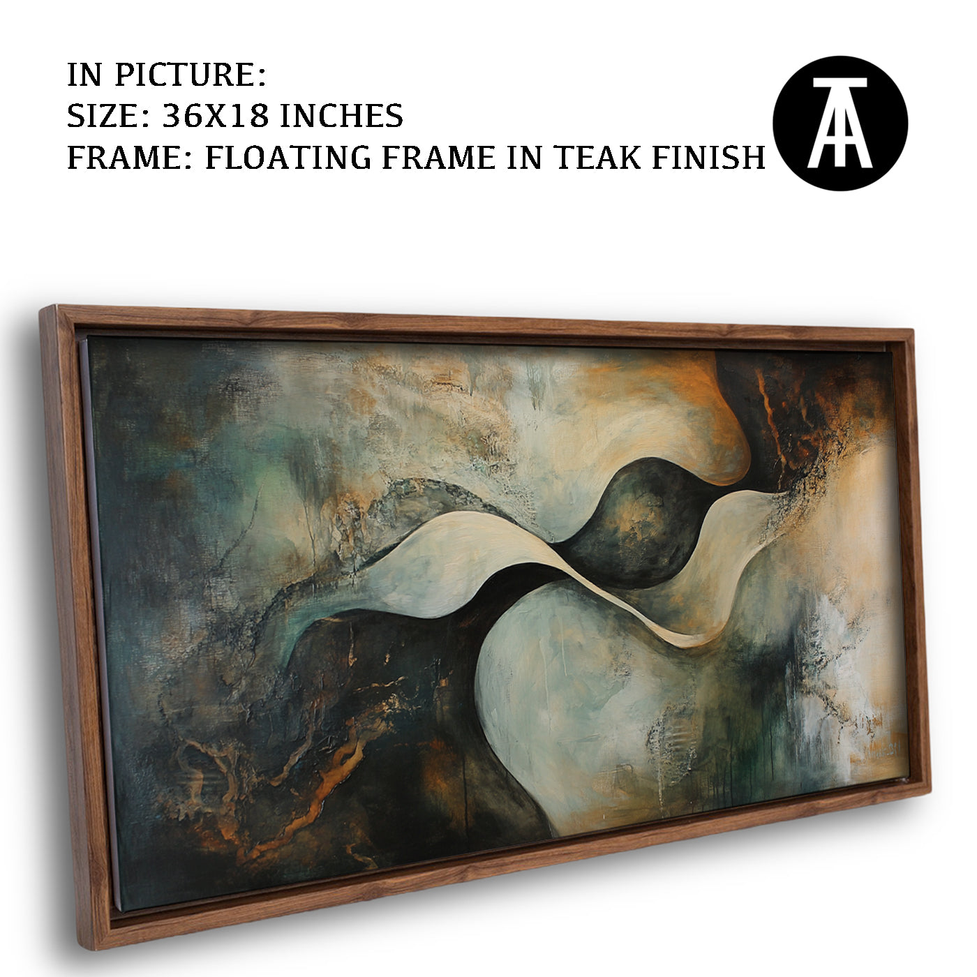 Artwork in Floating Frame