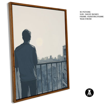 Artwork in Floating Frame