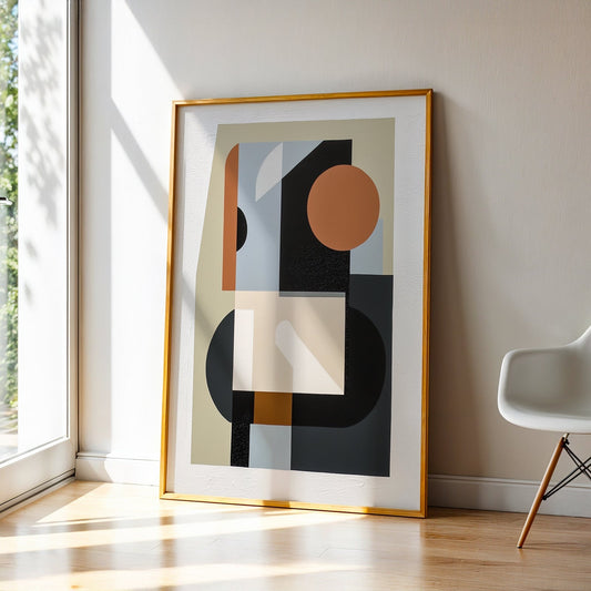 Abstract Art in a Lifestyle Setting Iron Nebula by NYC Abstract
