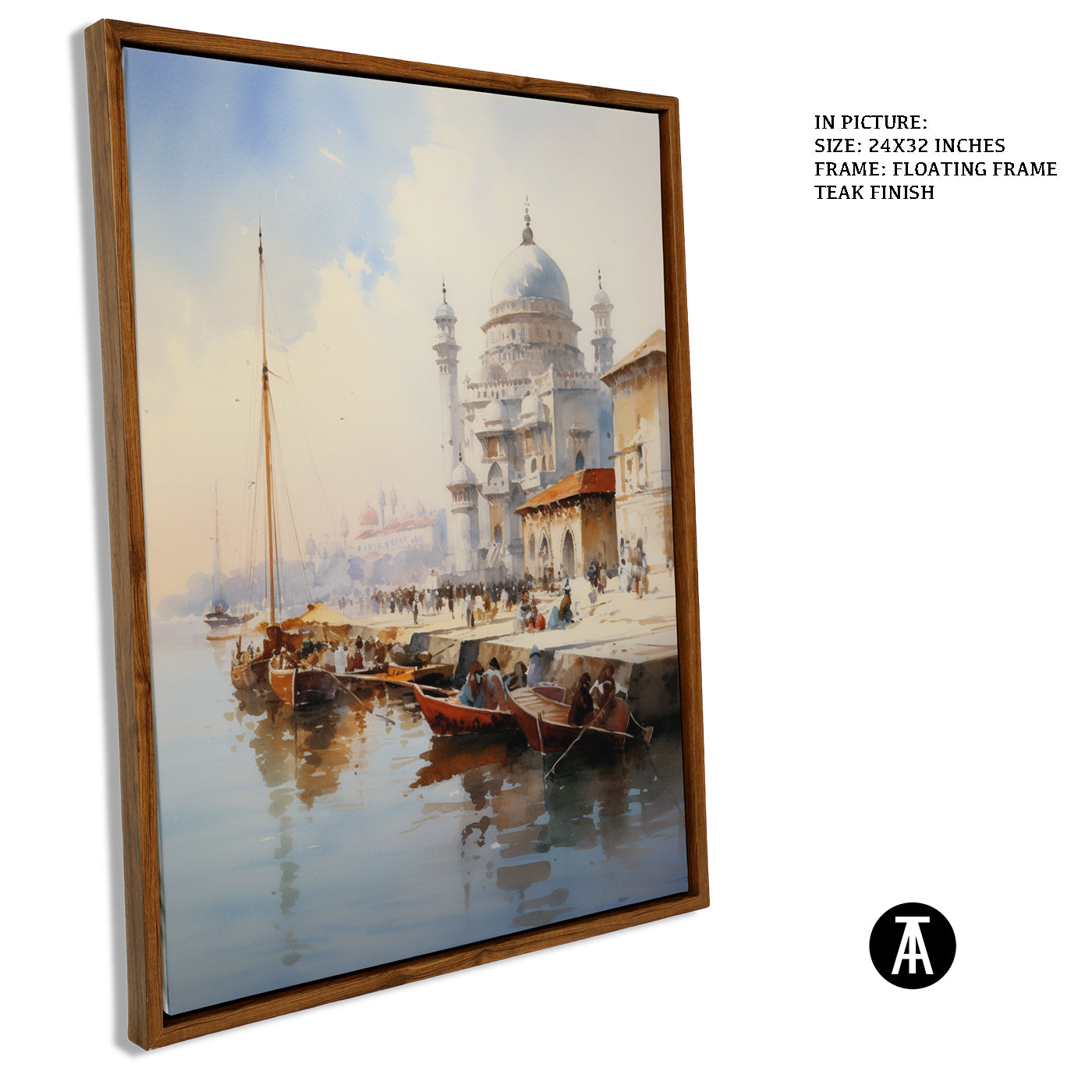 Artwork in Floating Frame