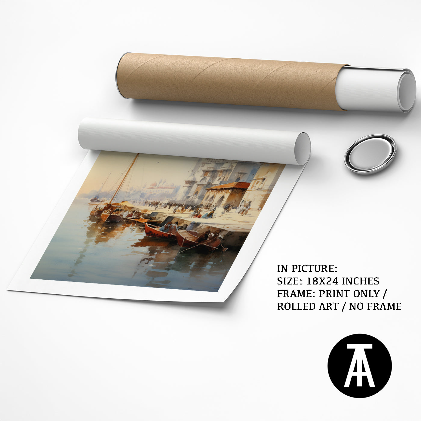 Artwork as Print Only or Rolled Art