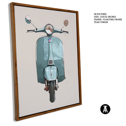 Artwork in Floating Frame