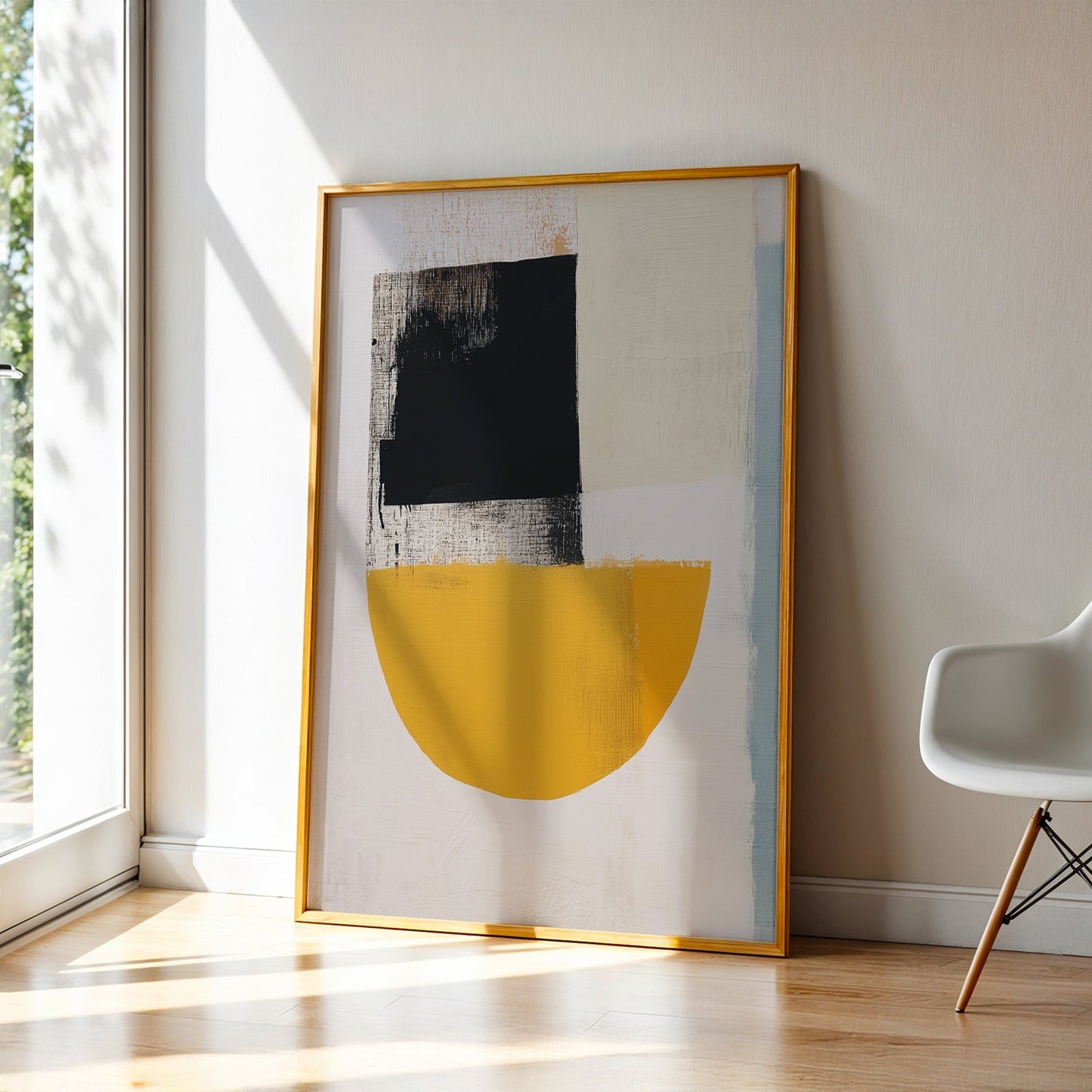 Abstract Art in a Lifestyle Setting Its Shut by NYC Abstract