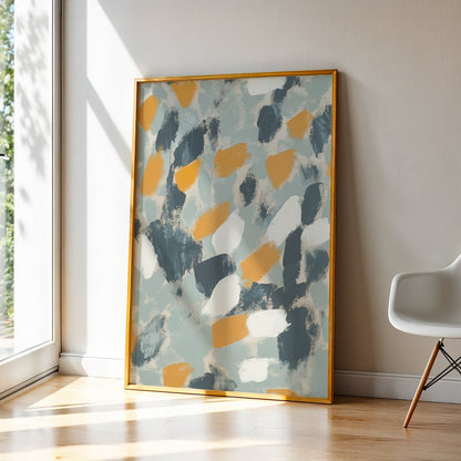 Abstract Art in a Lifestyle Setting Its Summer by NYC Abstract
