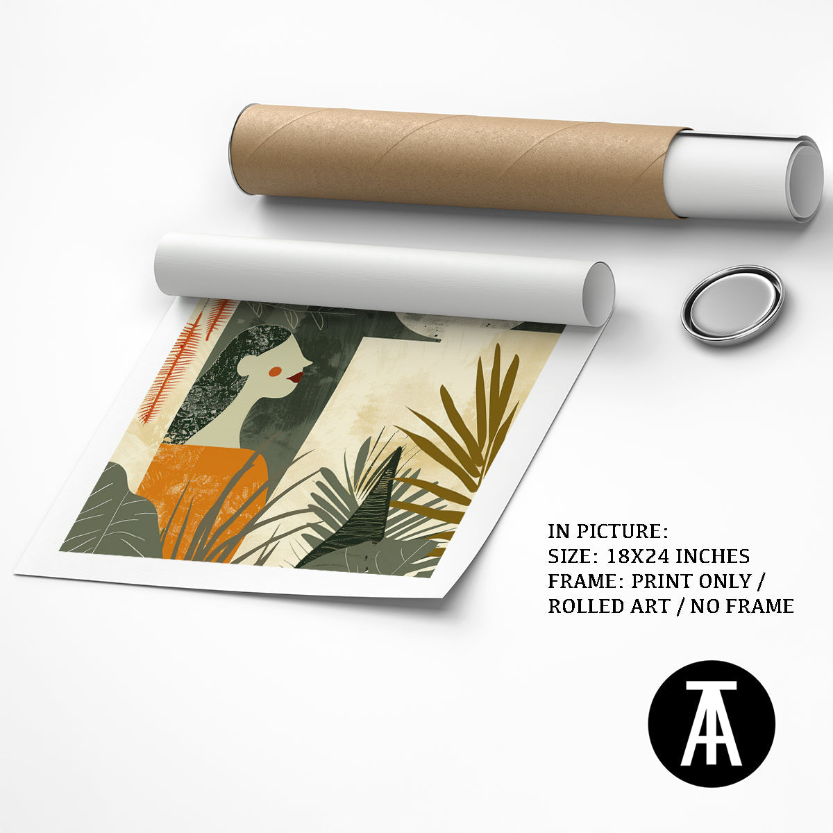 Artwork as Print Only or Rolled Art