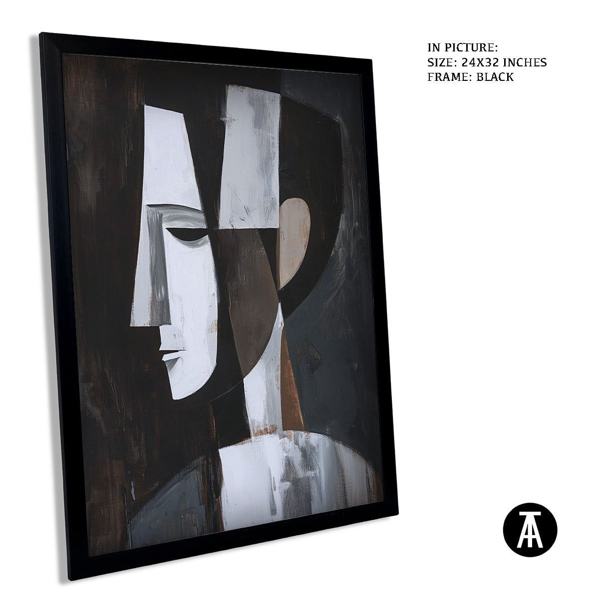 Artwork in Metal Earling Silver Frame